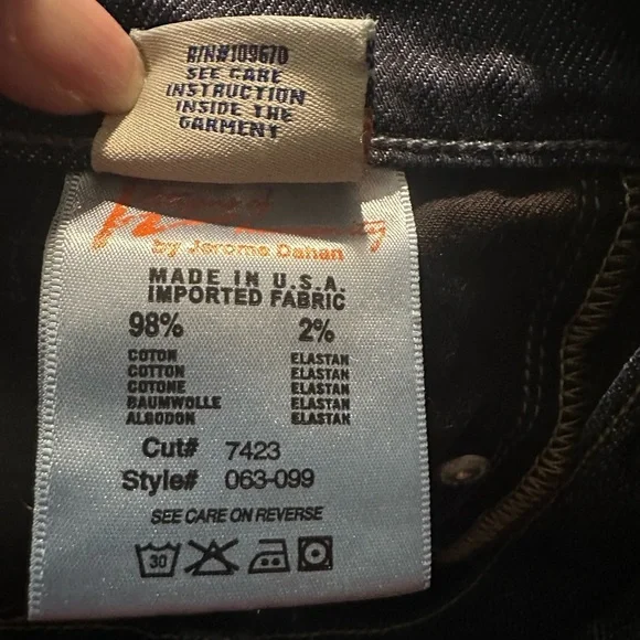 (9)Citizens of humanity •kelly#063•stretch•Low waist cropped•size 26•EUC - Picture 12 of 13